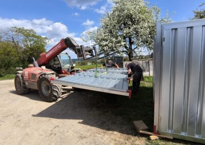 Hintergrundarbeiten für die Infrastruktur
